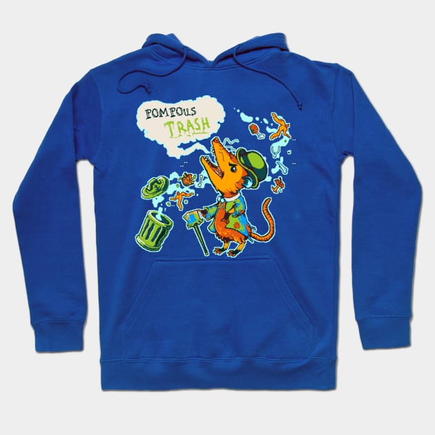 Pompous Trash Jam Hoodie by Society-of-Play